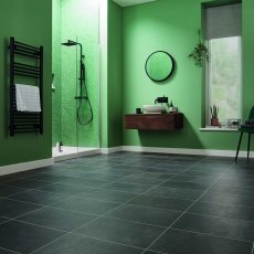 Knight Tile ST15 Black Riven Slate