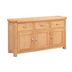 Chagford Oak 3 Door Sideboard