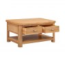 Papaya Chagford Oak  Coffee Table with 2 Drawers