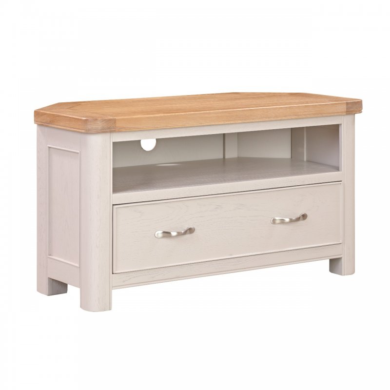 Papaya Chagford Painted Corner TV Unit