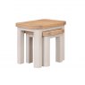 Papaya Chagford Painted Nest of Tables