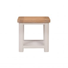 Chagford Painted Lamp Table with Shelf