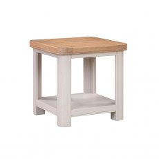 Chagford Painted Lamp Table with Shelf
