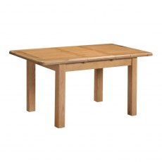 Kenton Oak 120cm Butterfly Extending Dining Table