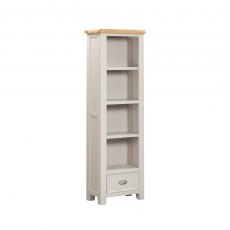 Kenton Painted Slim Bookcase