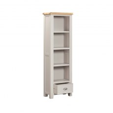 Kenton Painted Slim Bookcase