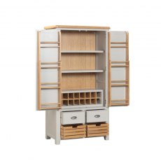 Kenton Painted  Double Larder Cupboard