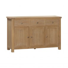 Farringdon Oak 3 Door Sideboard