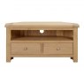 Papaya Farringdon Oak Corner TV Unit