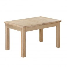 Farringdon Oak 140cm Butterfly Extending Dining Table