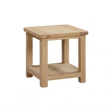 Farringdon Oak Lamp Table