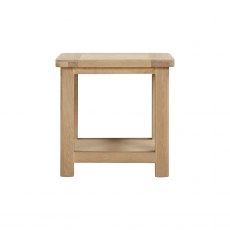 Farringdon Oak Lamp Table