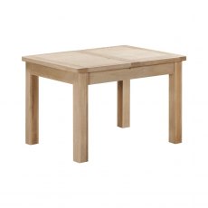 Farringdon Oak 120cm Butterfly Extending Dining Table