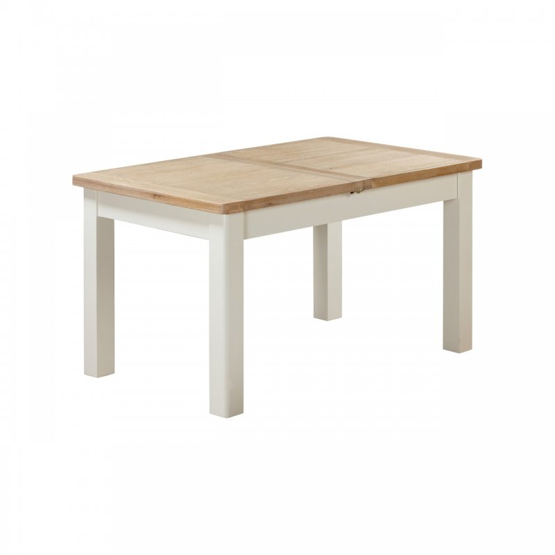 Papaya Farringdon Painted 140cm Butterfly Extending Dining Table