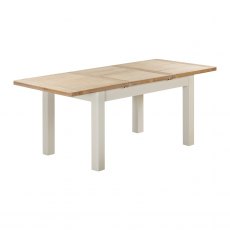 Farringdon Painted 140cm Butterfly Extending Dining Table