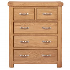 Chagford Oak 3+2 Chest