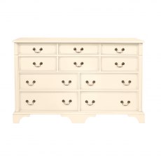 Laura Ashley Clifton 6+4 Drawer Wide Chest