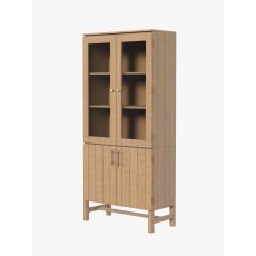 Laura Ashley Braystone 4 Door Glazed Cabinet