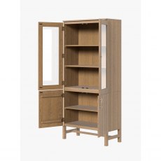 Laura Ashley Braystone 4 Door Glazed Cabinet