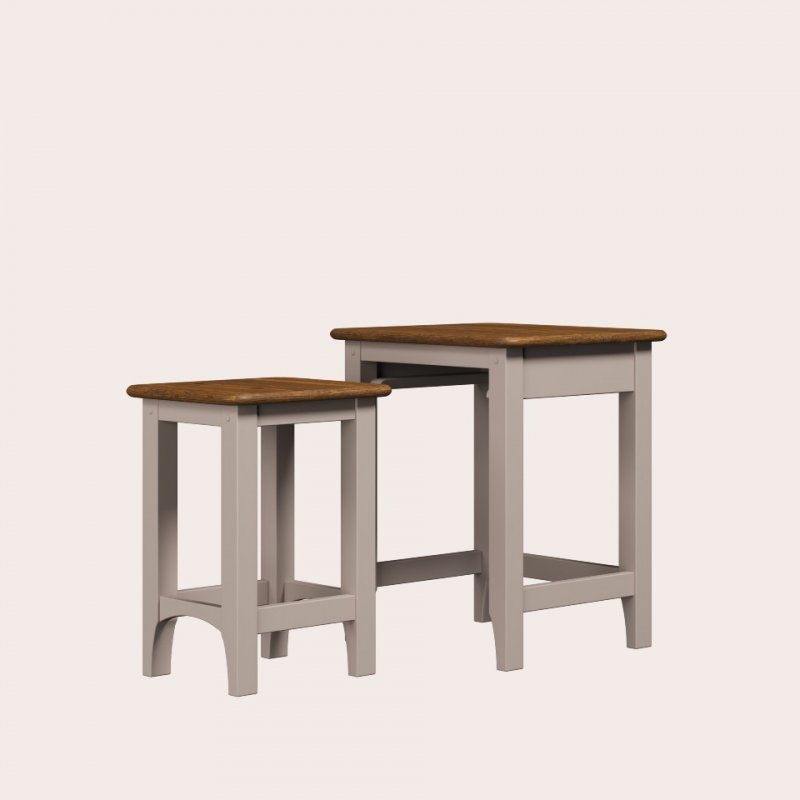 Qualita Laura Ashley Hapton  Nest of 2 Tables